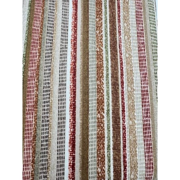 NWT Textured Stripes Laminated Fabric Tablecloth 52" X 70" - Picture 4 of 4